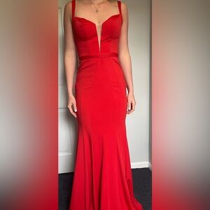 Red Prom/Formal dress- Gigi by LaFemme